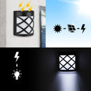 6 LED Outdoor Solar Wall Lights Garden Step Bright Light - NuSea