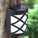 6 LED Outdoor Solar Wall Lights Garden Step Bright Light - NuSea