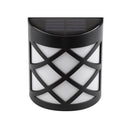 6 LED Outdoor Solar Wall Lights Garden Step Bright Light - NuSea
