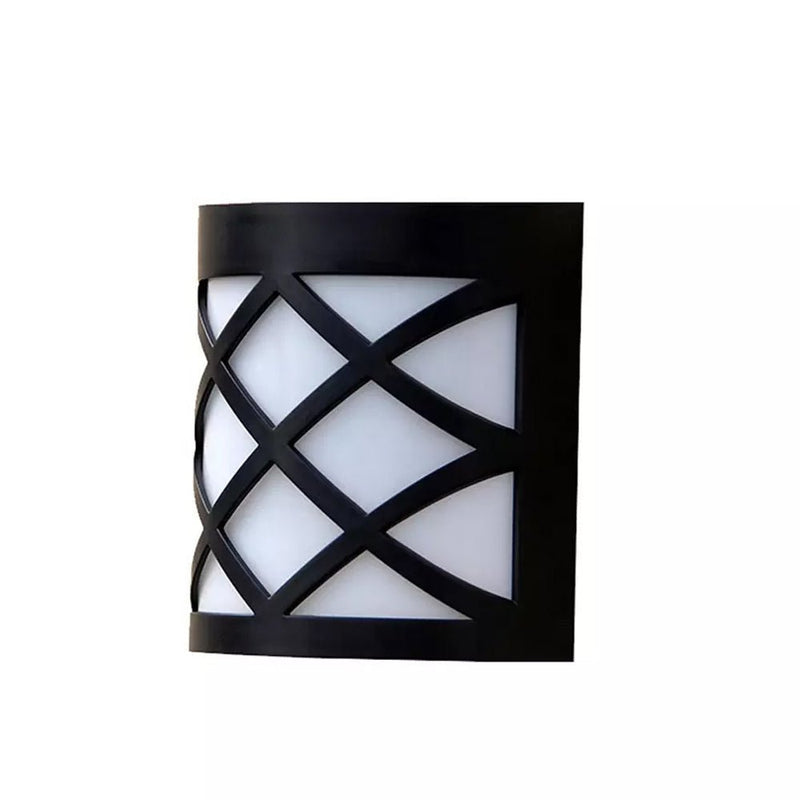 6 LED Outdoor Solar Wall Lights Garden Step Bright Light - NuSea