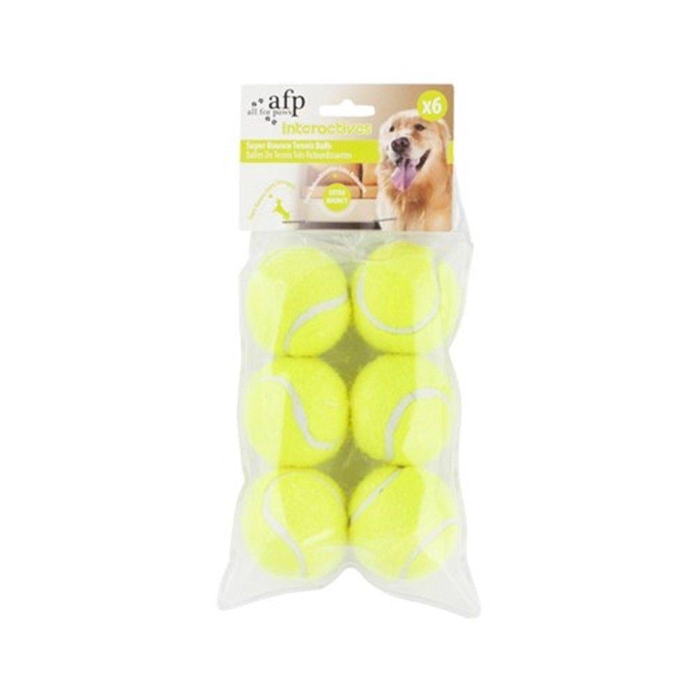 6 Pack Replacement Balls For Interactive Hyper Fetch Mini All For Paws - NuSea
