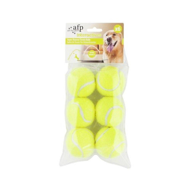 6 Pack Replacement Balls For Interactive Hyper Fetch Mini All For Paws - NuSea