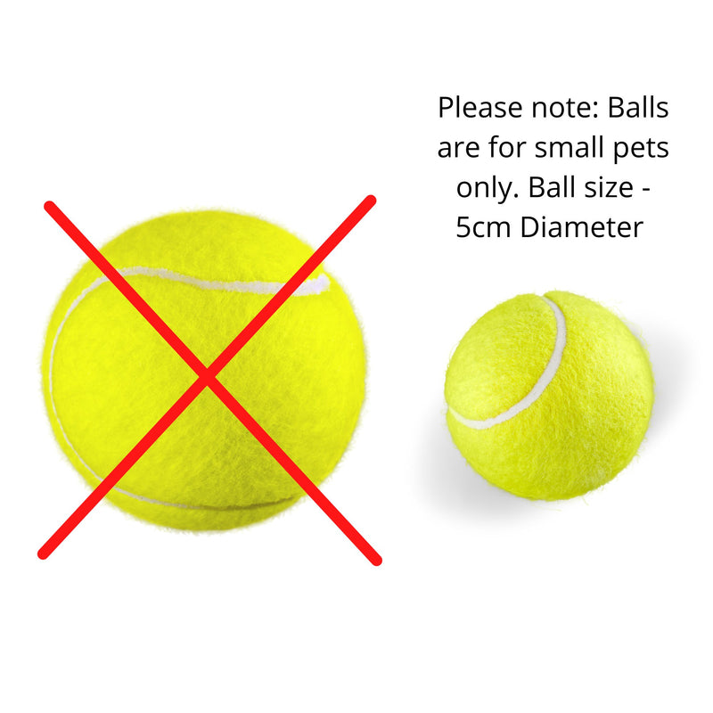 6 Pack Replacement Balls For Interactive Hyper Fetch Mini All For Paws - NuSea