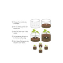 6 Pck 1 Gallon Fabric Flower Pots 3.8L Garden Planter Bags Black Felt Root Pouch - NuSea