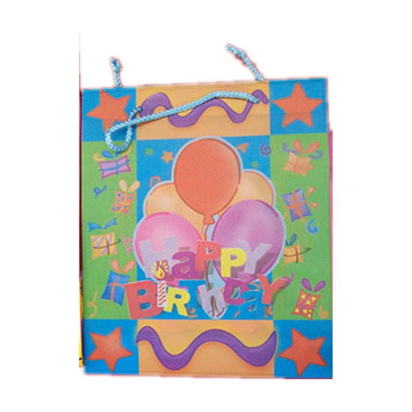 6 PCs of Birthday gift bags - medium - NuSea