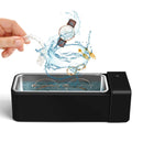 600ml Ultrasonic Jewellery Cleaner Mini Black - Personal Portable Sonic Bath - NuSea