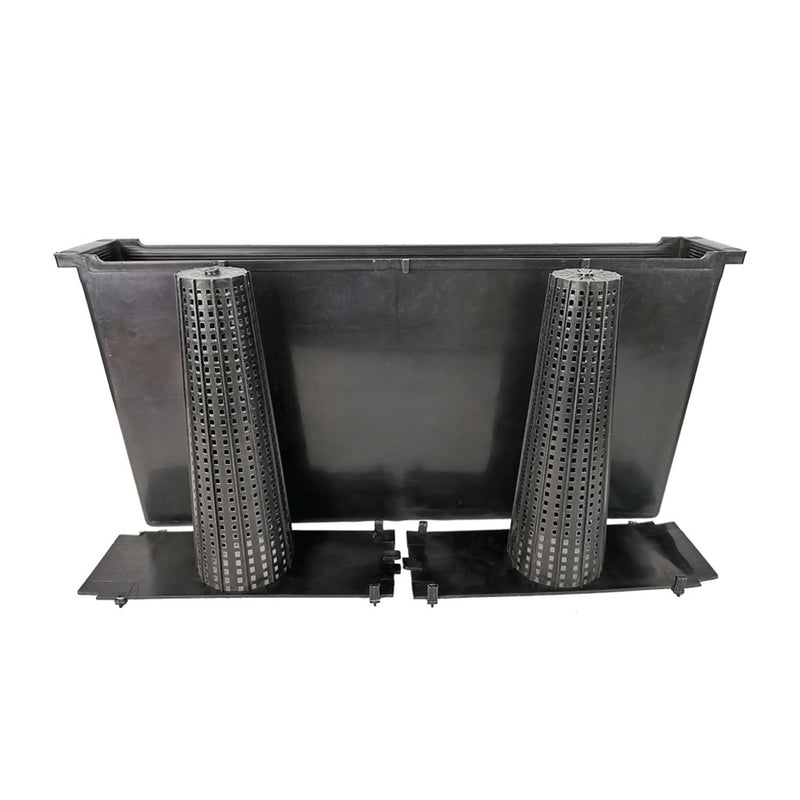 6.5L Bee Frame Deep Feeder Plastic Water Sugar Syrup Feeding Ladder Beekeeping - NuSea