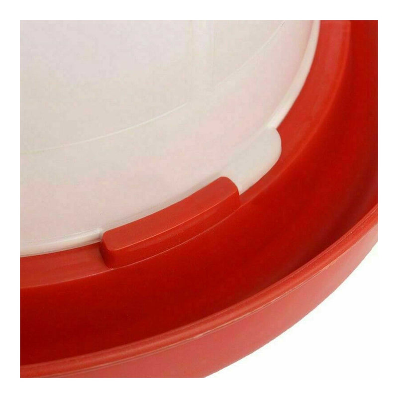 6L Automatic Chicken Drinker - Poultry Chook Hen Waterer Water Dispenser Bucket - NuSea