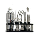 750ml 20Pcs Stainless Steel Cocktail Shaker Set Premium Bartending Kit - NuSea