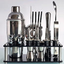 750ml 20Pcs Stainless Steel Cocktail Shaker Set Premium Bartending Kit - NuSea