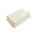 800GSM Set of 2 Cotton Bath Mat Ivory - NuSea