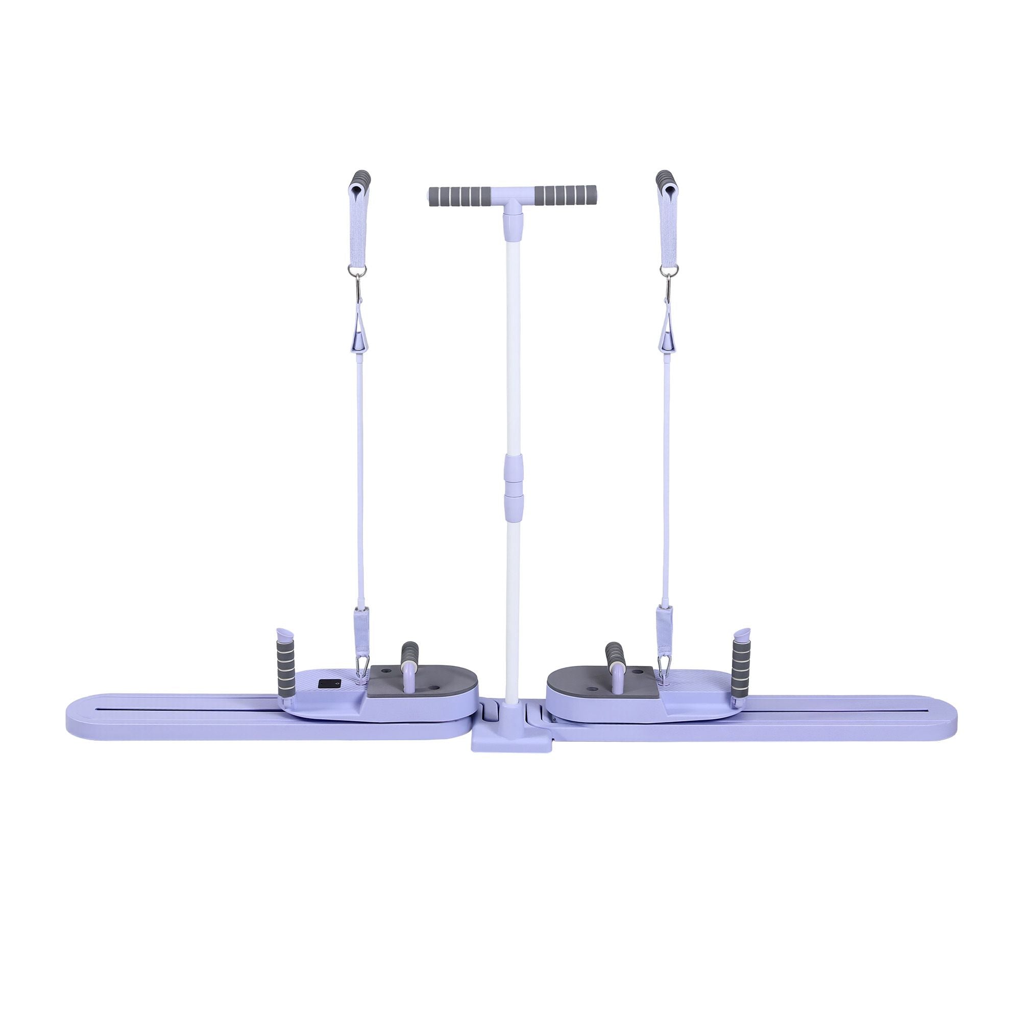 Everfit Abdominal Trainer Machine Core Glider Split Home Gym Equipment Purple