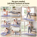 Everfit Abdominal Trainer Machine Core Glider Split Home Gym Equipment Purple
