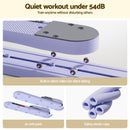 Everfit Abdominal Trainer Machine Core Glider Split Home Gym Equipment Purple
