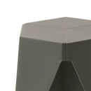 Artiss 2x Bar Stools Puzzle Plastic Foot Stool Grey