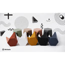 ArtissIn 2x Bar Stools Puzzle Plastic Foot Stool Red