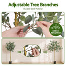 Artiss 150cm Artificial Eucalyptus Tree with Realistic Textured Leaves for Indoor Home Office Decor