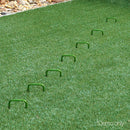 Primeturf Artificial Grass 200pcs Synthetic Pins Fake Lawn Turf Weed Mat Pegs Joining Tape