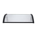 Instahut Window Door Awning 0.8mx1m Transparent