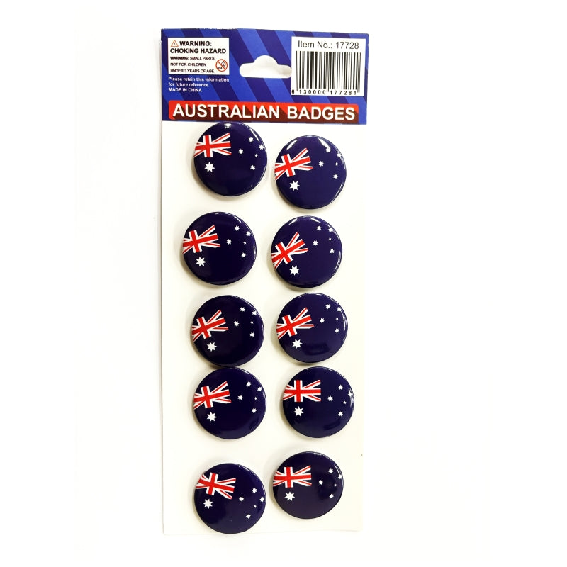 Australian Flag badges