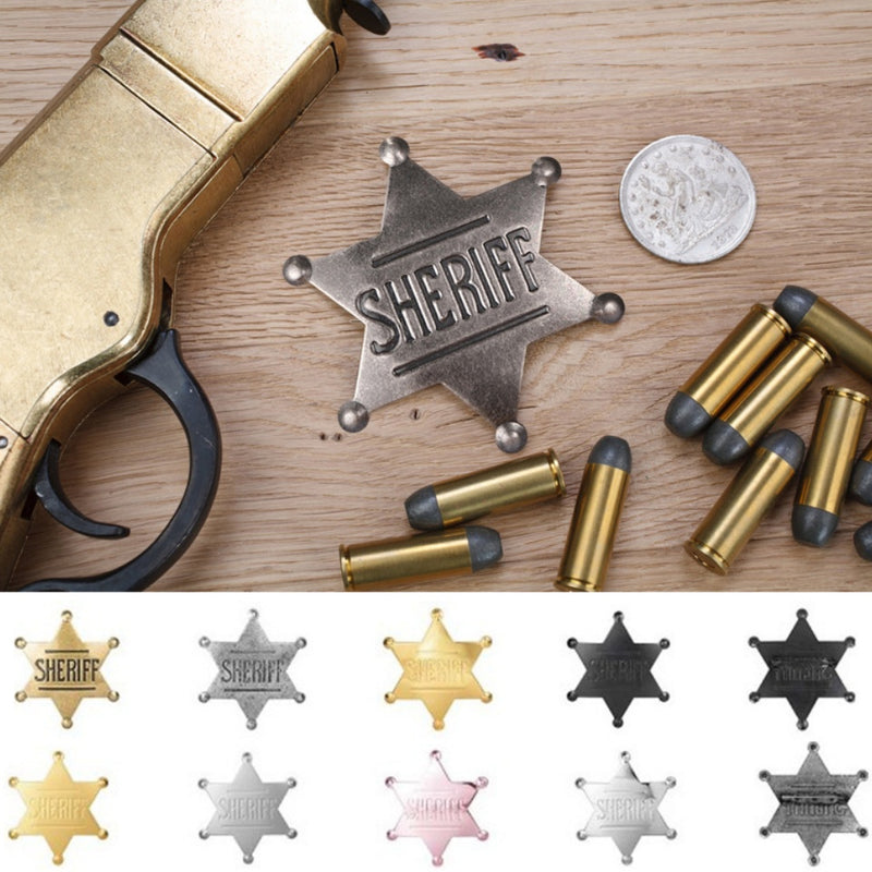 METAL SHERIFF BADGES - NuSea