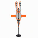 Basketball Defender Dummy 155-275cm Adjustable Shooting Passing Training Mannequin Black Orange