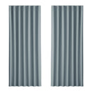 Artiss 2X Blockout Curtains Eyelet 240x230cm Grey