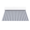 Seamanship EVA Foam Boat Flooring Mat Decking Sheet 240x90x0.6cm Light Grey