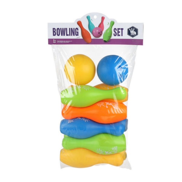 Colourful PVC bowling play set - NuSea