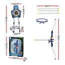 Keezi Kids Bow and Arrow Set Toy Archery Standing Target Suction Cup Arrows Goggles