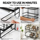 Artiss Over Toilet Storage Rack Bathroom Shelf Organizer 2 Tier