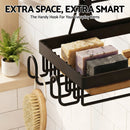 Artiss 3 Tier Over The Door Shower Caddy Hanging Bathroom Storage Organizer