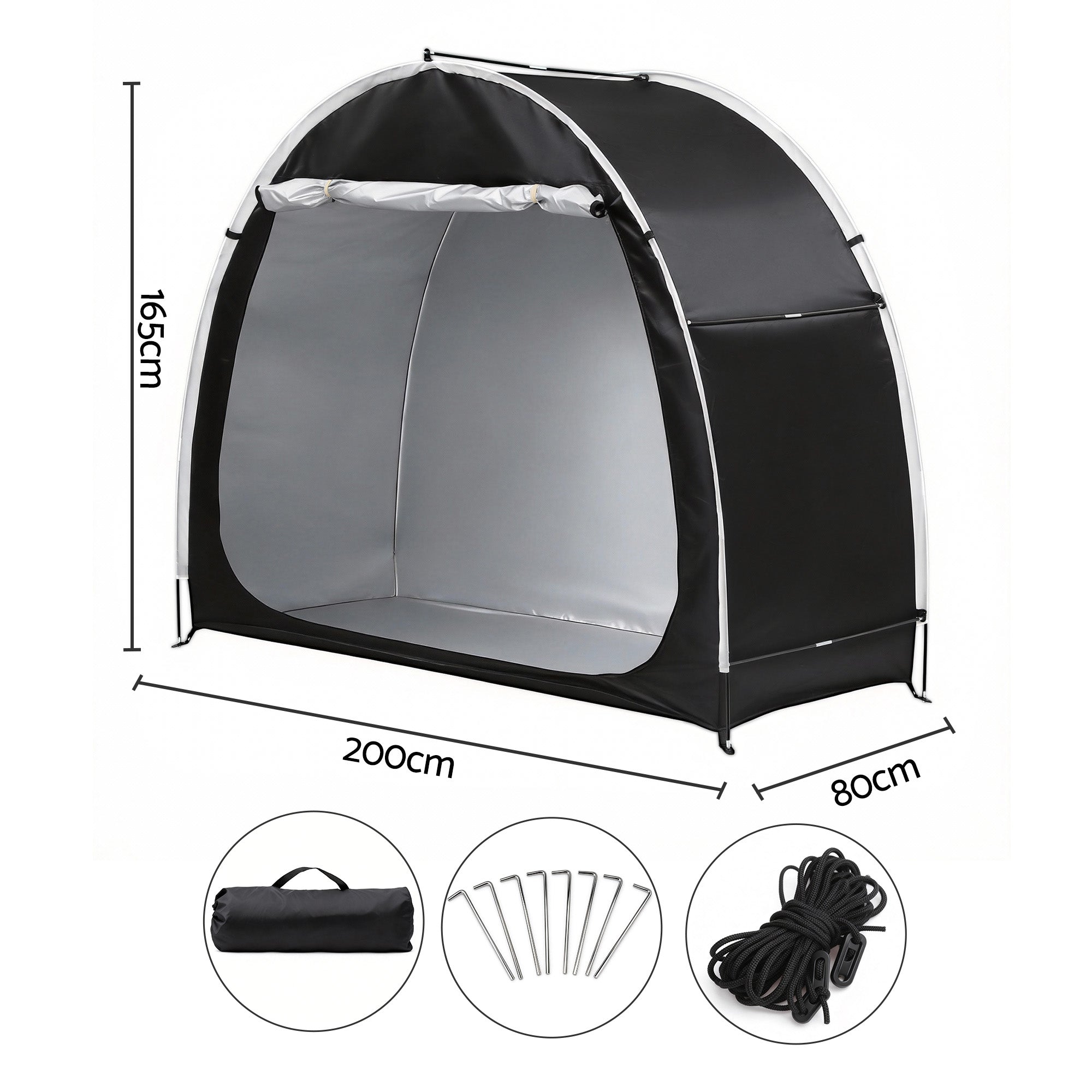 Giantz Bike Storage Tent Waterproof Outdoor UV Protection Shelter w/ Large Space