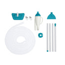 Bestway Pool Cleaner 2 Cleaning Heads Vacuum 6m Hose 1.9m Aluminium Pole