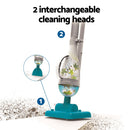Bestway Pool Cleaner 2 Cleaning Heads Vacuum 6m Hose 1.9m Aluminium Pole