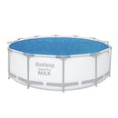 Bestway Pool Cover Solar Fits 3.66m Round Above Ground Swimming Pool Blanket