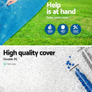 Bestway Pool Cover Fits 3.05m/10ft Round Swimming Pool PE Blanket 2.89m