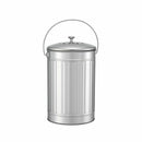Gardeon Compost Bin Kitchen Countertop Food Waste Caddy 6L Silver