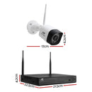 UL-tech 3MP Wireless CCTV 8CH 4 Square Camera
