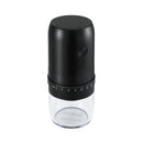 Devanti Electric Coffee Grinder USB-C Rechargeable Portable Coffee Bean Grinder with 40 Precise Grind Settings | Automatic Spice Nut Pepper Grinder Mill with Cleaning Brush & Ground Coffee Container for Home Office Camping Travel, Black