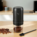 Devanti Electric Coffee Grinder USB-C Rechargeable Portable Coffee Bean Grinder with 40 Precise Grind Settings | Automatic Spice Nut Pepper Grinder Mill with Cleaning Brush & Ground Coffee Container for Home Office Camping Travel, Black