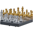 Chess game set with magnet box