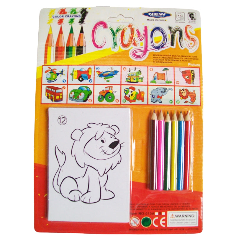 2 packs of kids drawing crayons set