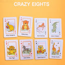 Crazy Eight Hearts Old Maid Fish Educational children card games
