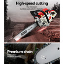 Giantz Chainsaw Petrol 52CC 20" Oregon Bar Commercial E-Start Pruning Chain Saw