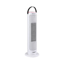 Devanti 2000W Ceramic Tower Heater Space Heaters Oscillating Indoor White