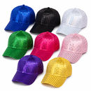 Sequin Baseball Cap – Sparkly Party Hat in Assorted Colours
