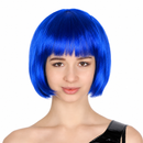 Colourful Bob Party Wig with Fringe – Assorted Colours