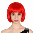 Colourful Bob Party Wig with Fringe – Assorted Colours