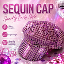 Party Caps with Sequins – Assorted Colours